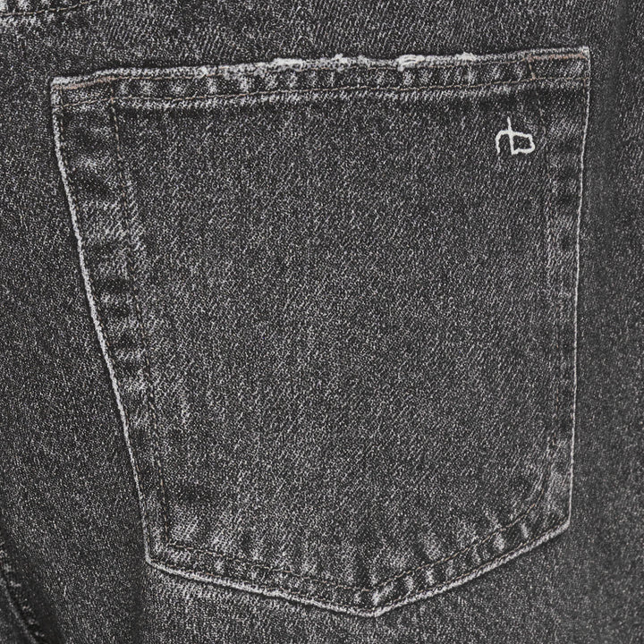 Side Stripe Wide Leg Jeans