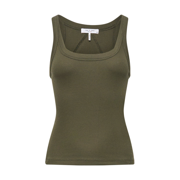 rag & bone Essential Rib Wide String Tank – Available at Club 21, Official Retailer in Singapore, Malaysia & Thailand with Global Shipping Online