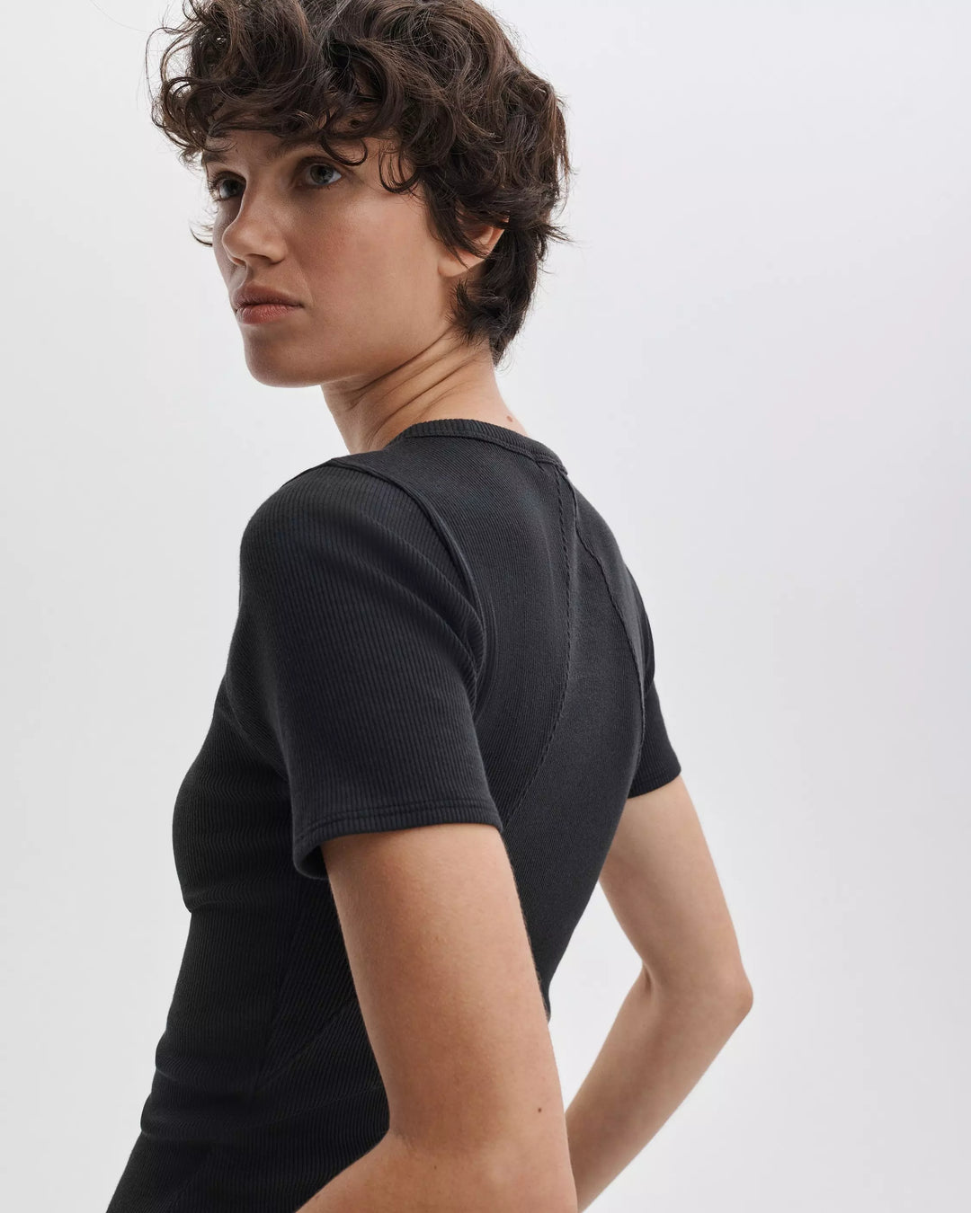 Essential Ribbed Tee