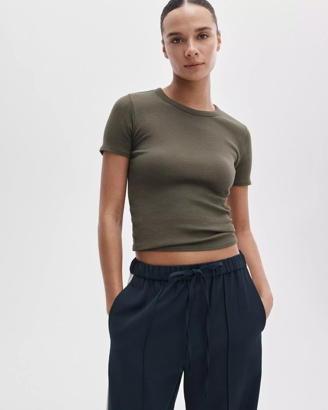 The Essential Ribbed Tee