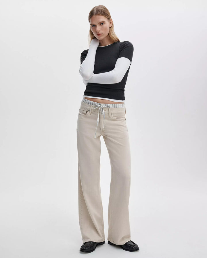 Saige Full Boxer Straight Jeans