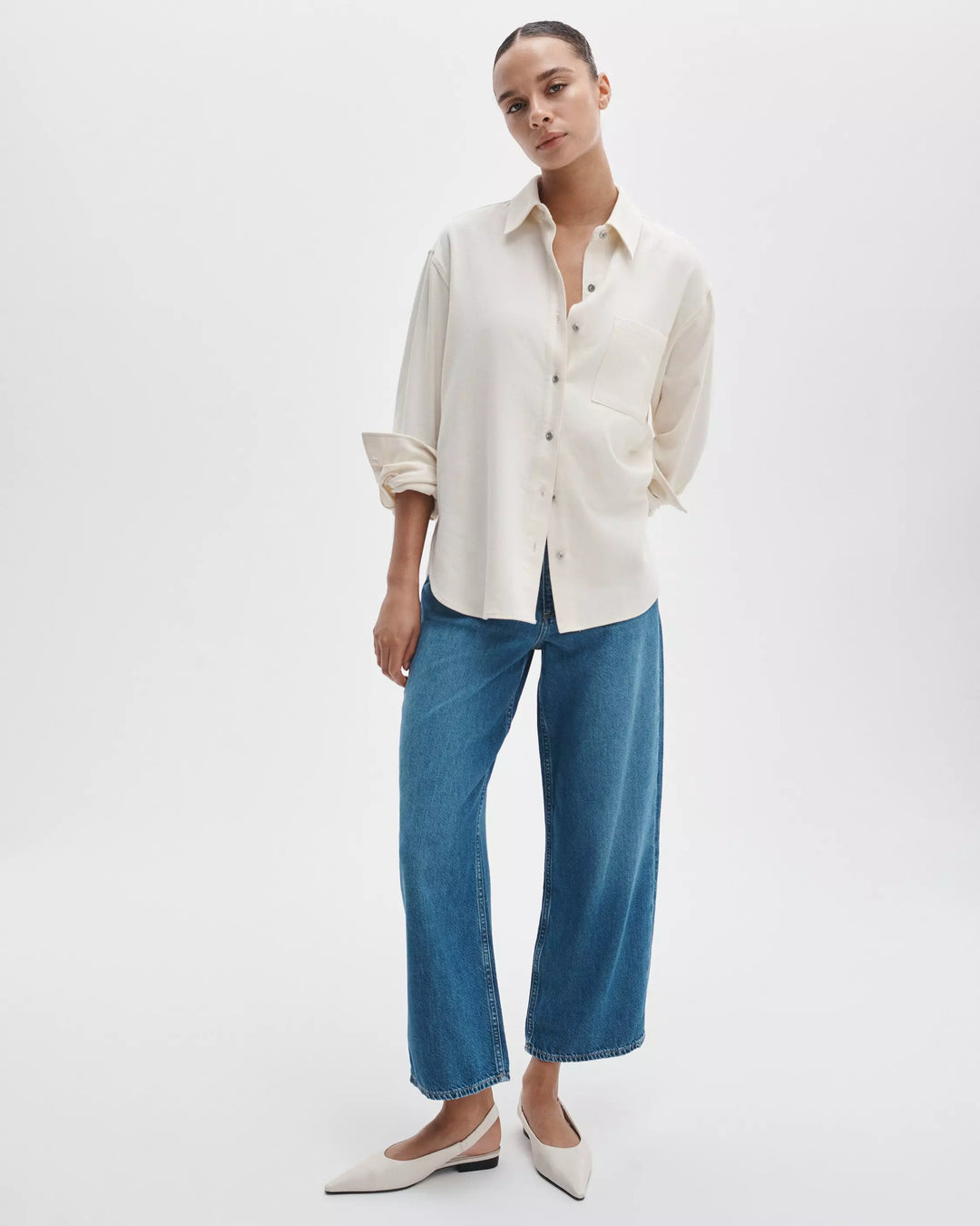 Andi Ankle Wide Jeans