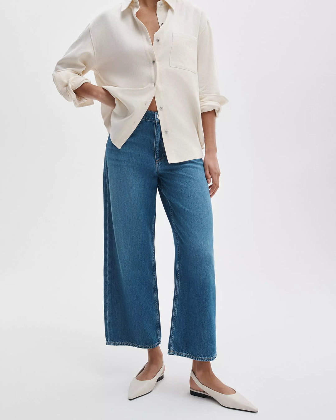 Andi Ankle Wide Jeans