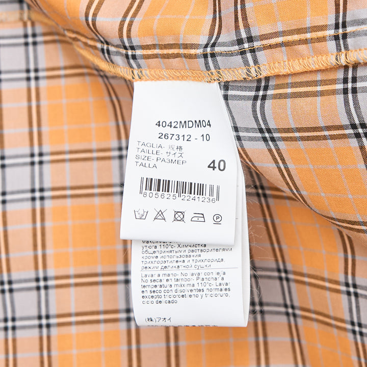 MSGM Plaid Off-Shoulder Blouse – Available at Club 21, Official Retailer in Singapore, Malaysia & Thailand with Global Shipping Online