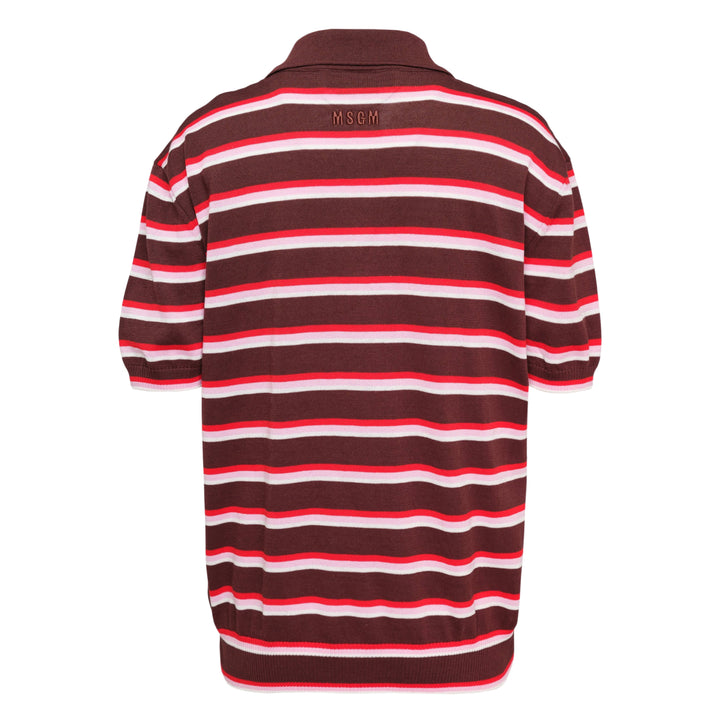 Striped Polo Sweater