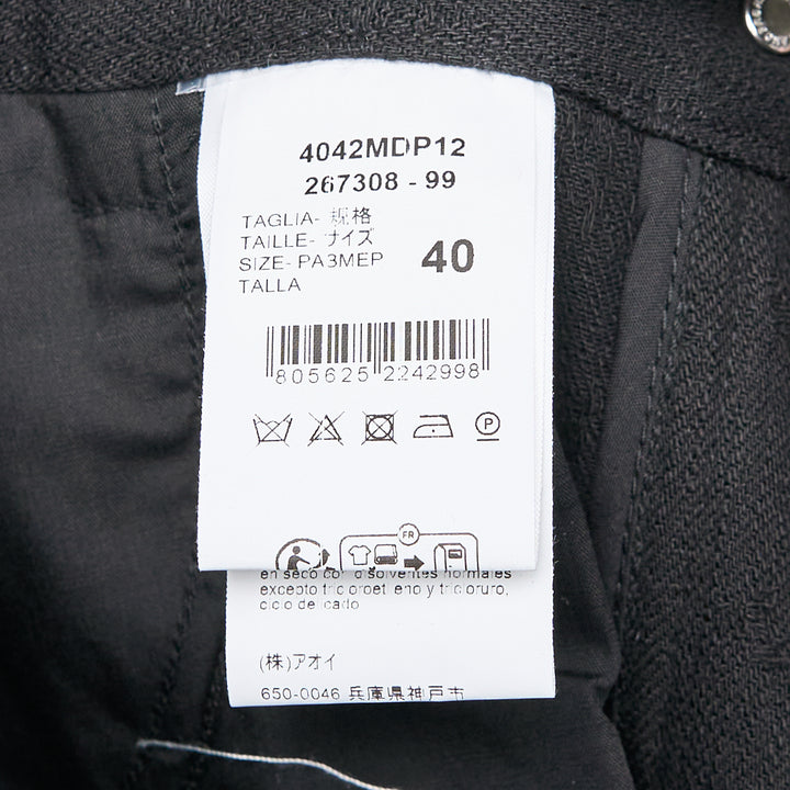 MSGM Black Flared Pants – Available at Club 21, Official Retailer in Singapore, Malaysia & Thailand with Global Shipping Online