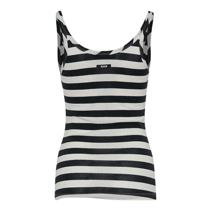 MSGM Striped Tank Top – Available at Club 21, Official Retailer in Singapore, Malaysia & Thailand with Global Shipping Online