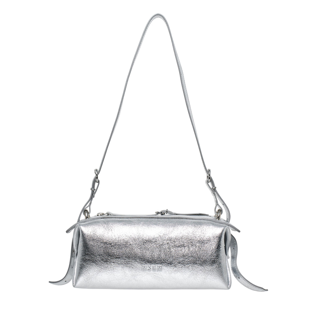 Printed Leather Handbag