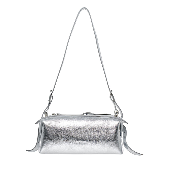 Printed Leather Handbag