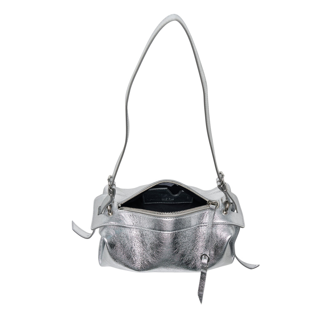 Printed Leather Handbag