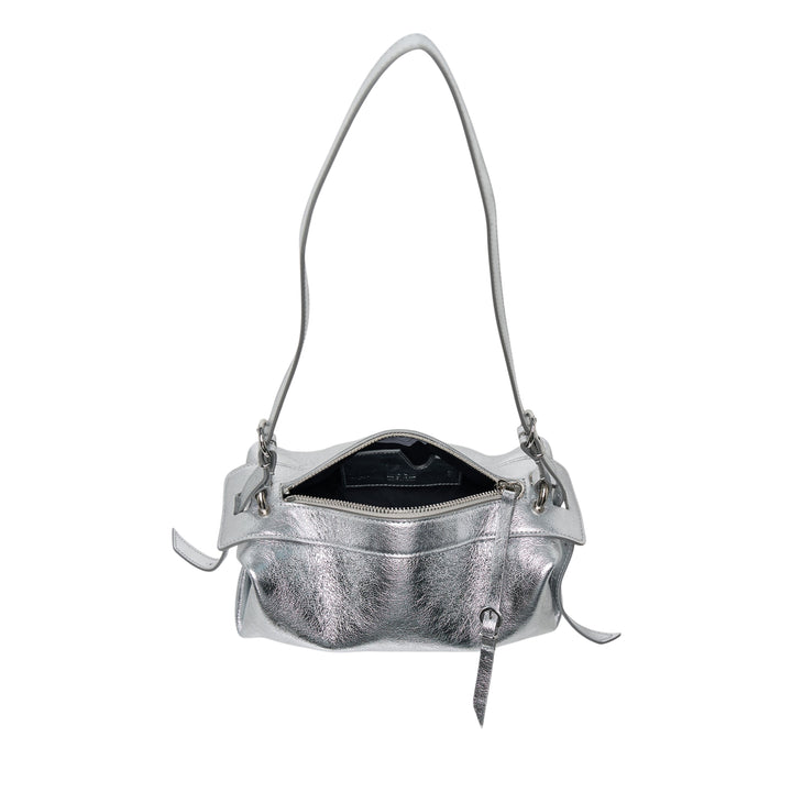 Printed Leather Handbag