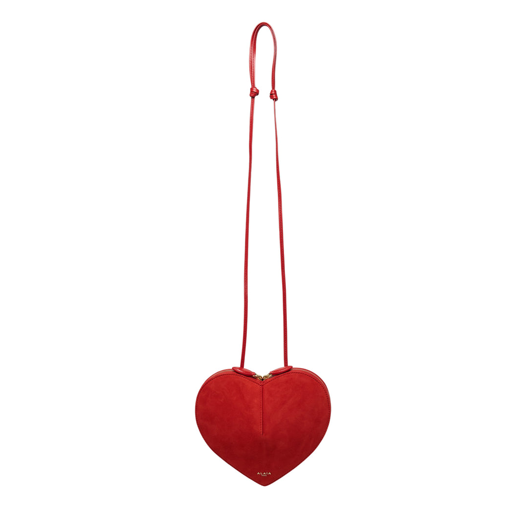 Le Coeur Shoulder Bag Suede