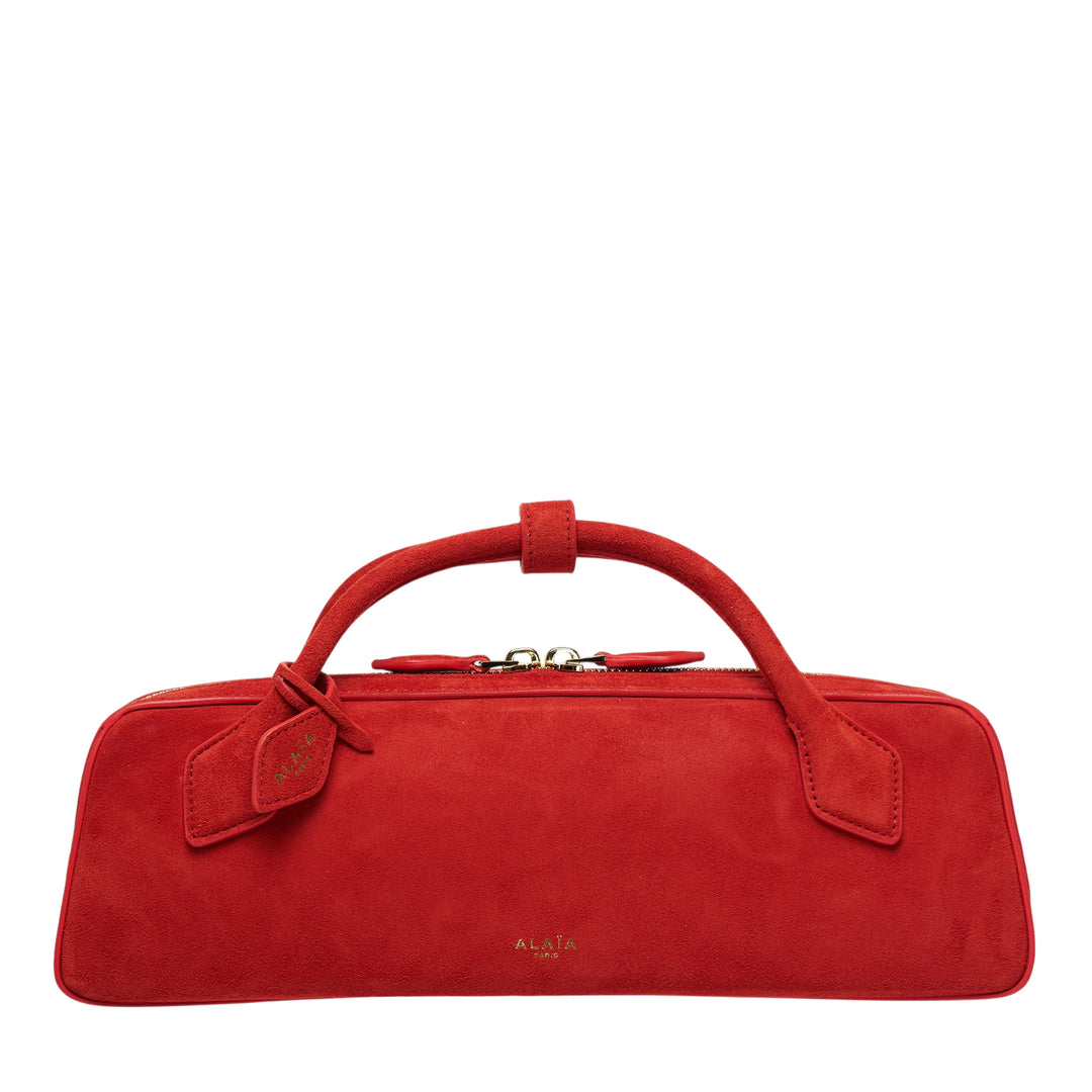 Le Teckel Clutch Suede Goatskin