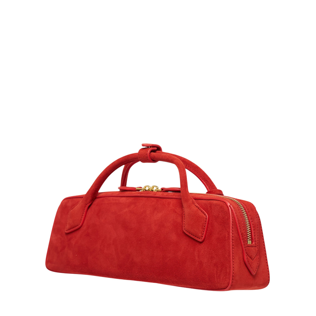 Le Teckel Clutch Suede Goatskin