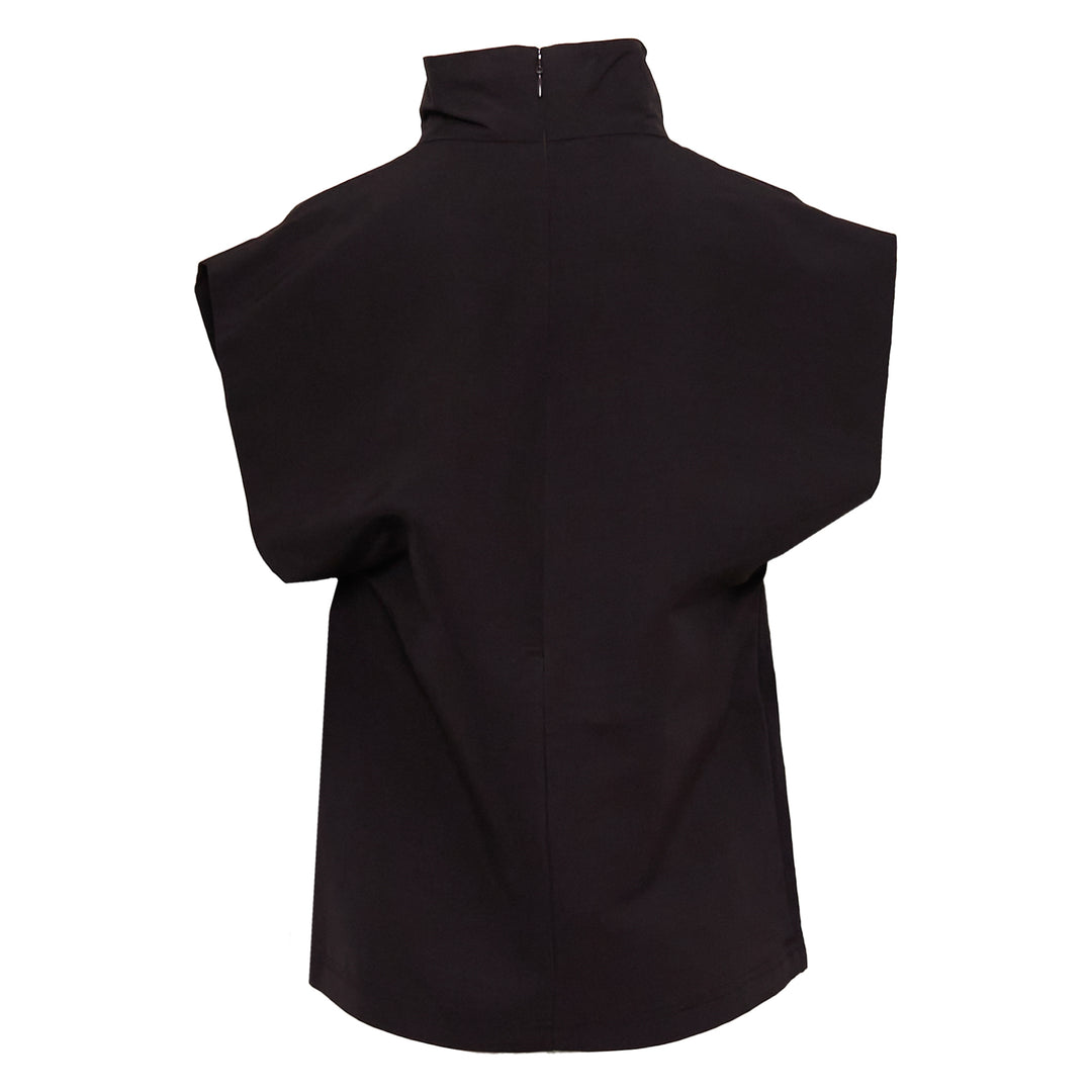 ALAIA High Neck Viscose Blended Top – Available at Club 21, Official Retailer in Singapore, Malaysia & Thailand with Global Shipping Online