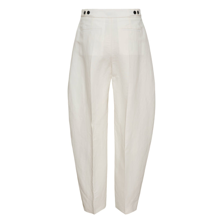 Viscose Blend Tailored Pants