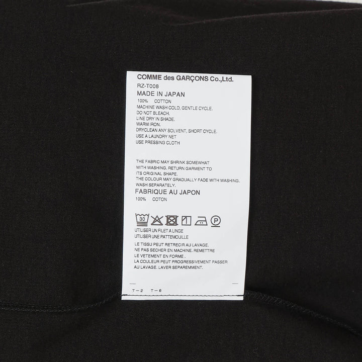 COMME des GARCONS Cotton Jersey Tee – Available at Club 21, Official Retailer in Singapore, Malaysia & Thailand with Global Shipping Online