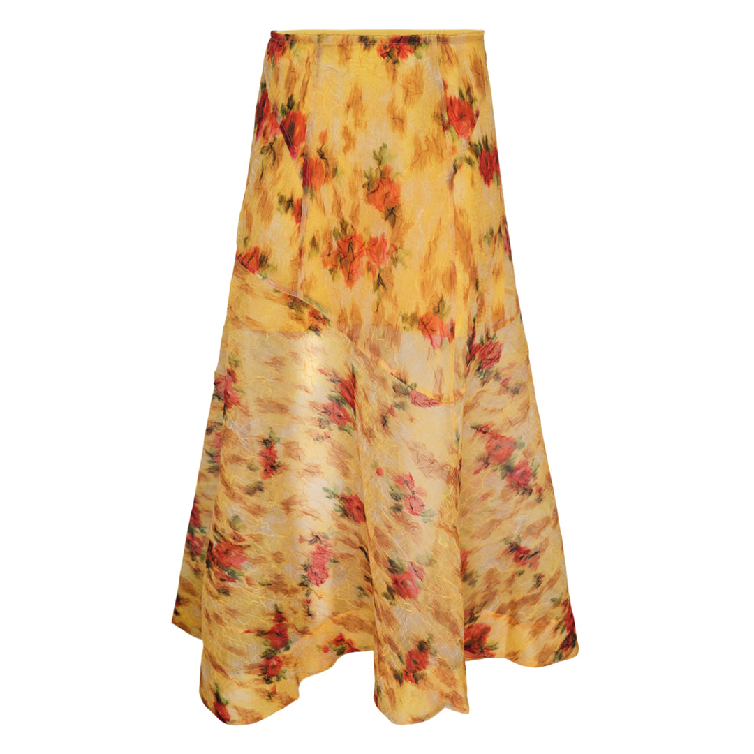 GANNI Shibori Organza Fluid Skirt – Available at Club 21, Official Retailer in Singapore, Malaysia & Thailand with Global Shipping Online