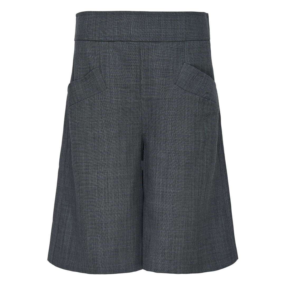 GANNI Wool Melange Suiting Low Waist Shorts – Available at Club 21, Official Retailer in Singapore, Malaysia & Thailand with Global Shipping Online