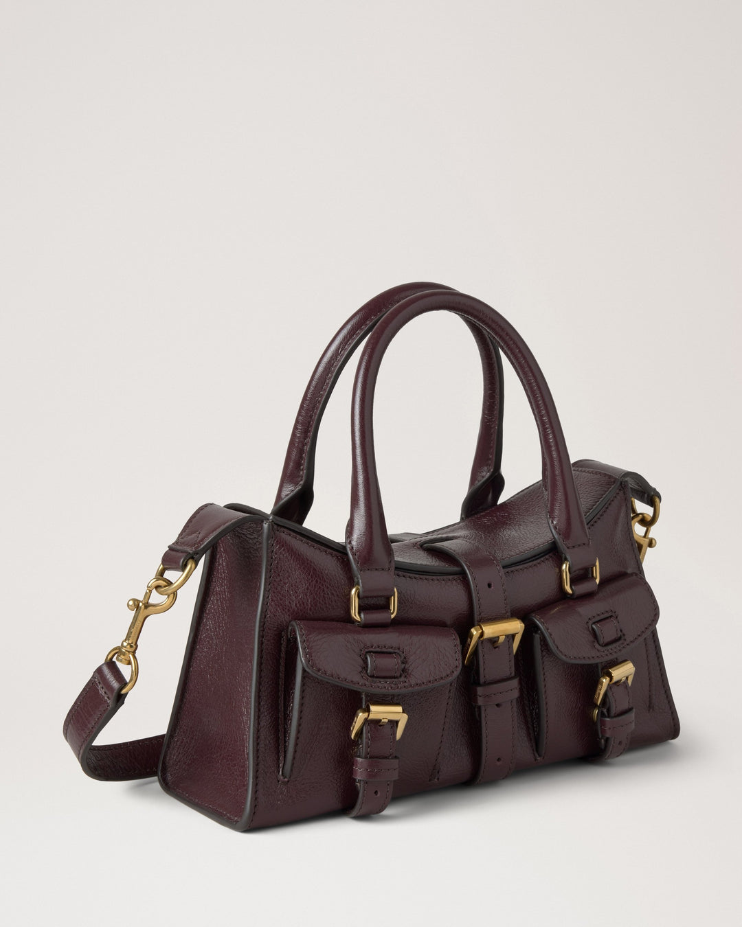 Mulberry Mini Roxanne High Shine Leather Bag – Available at Club 21, Official Retailer in Singapore, Malaysia & Thailand with Global Shipping Online