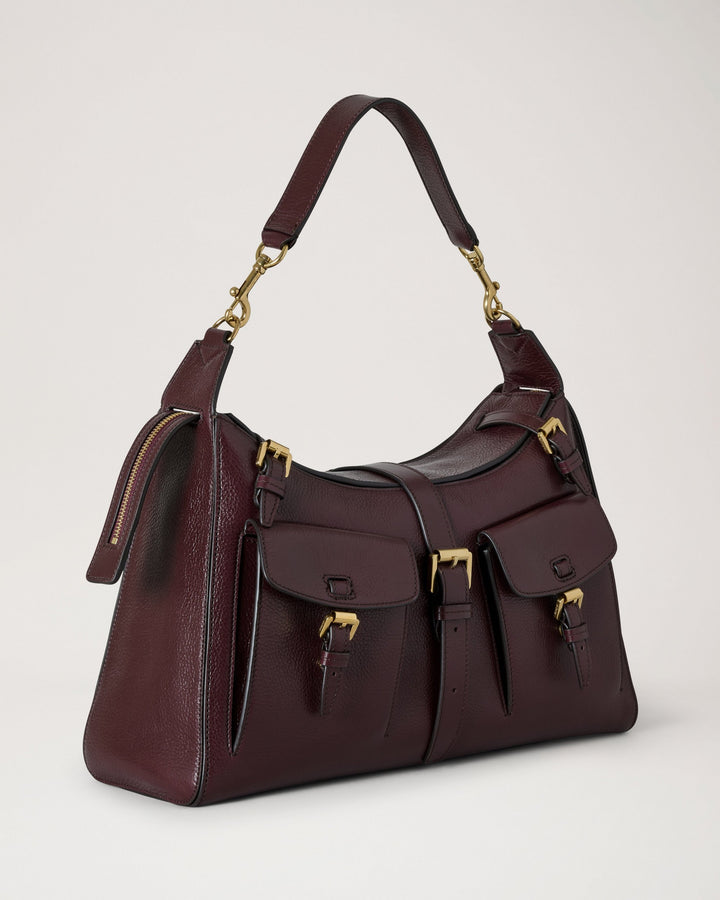 Mulberry Roxanne Shoulder High Shine Bag – Available at Club 21, Official Retailer in Singapore, Malaysia & Thailand with Global Shipping Online