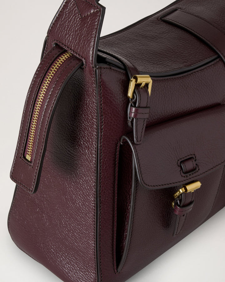 Mulberry Roxanne Shoulder High Shine Bag – Available at Club 21, Official Retailer in Singapore, Malaysia & Thailand with Global Shipping Online