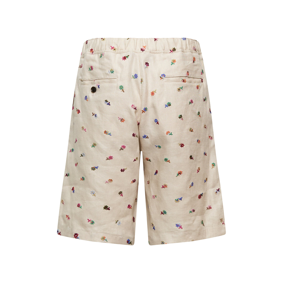 vowels Floral Embroidered Easy Shorts – Available at Club 21, Official Retailer in Singapore, Malaysia & Thailand with Global Shipping Online