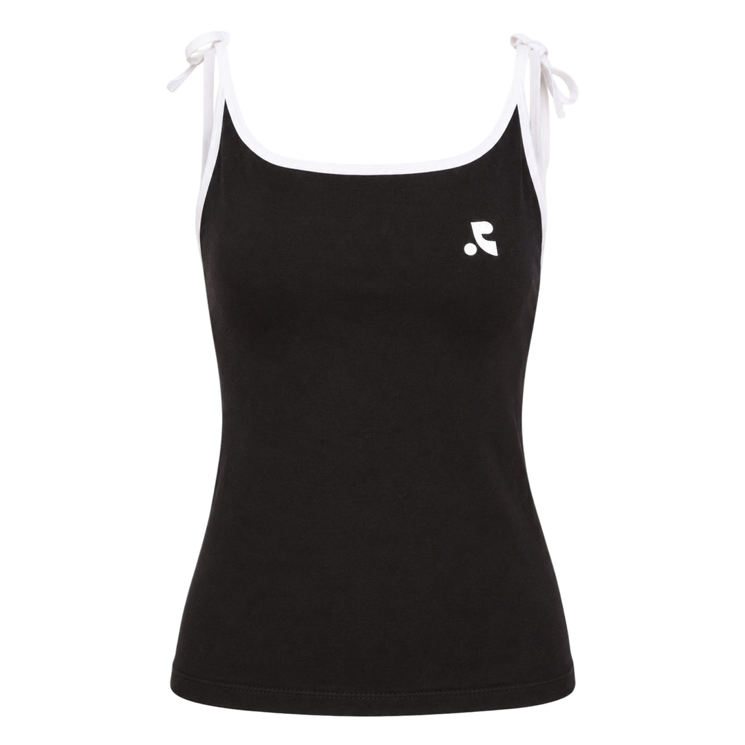 Back Tie Sleeveless Tank Top