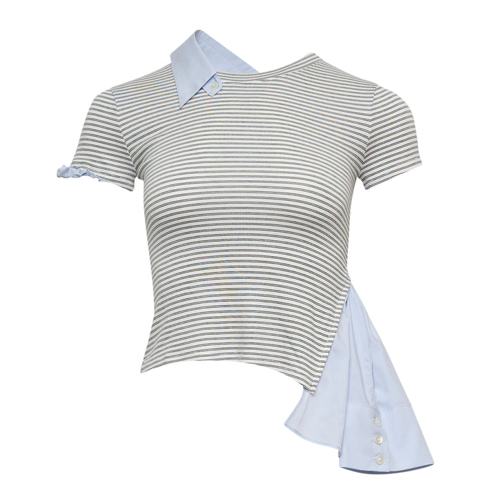 GRACE ELWOOD Shirts Detail Jersey – Available at Club 21, Official Retailer in Singapore, Malaysia & Thailand with Global Shipping Online