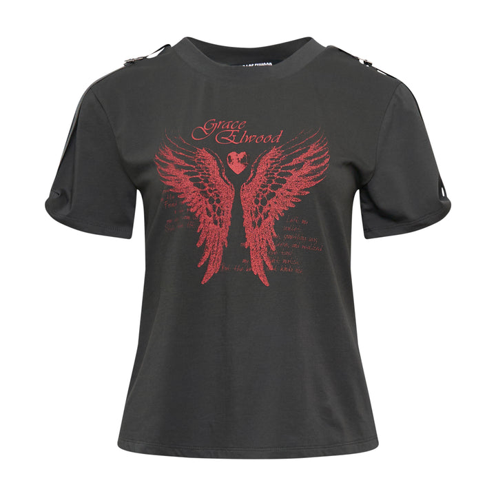 GRACE ELWOOD Turned-Up Sleeve Tee – Available at Club 21, Official Retailer in Singapore, Malaysia & Thailand with Global Shipping Online