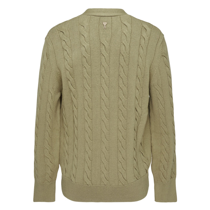 AMI Cable Stitch Cardigan – Available at Club 21, Official Retailer in Singapore, Malaysia & Thailand with Global Shipping Online