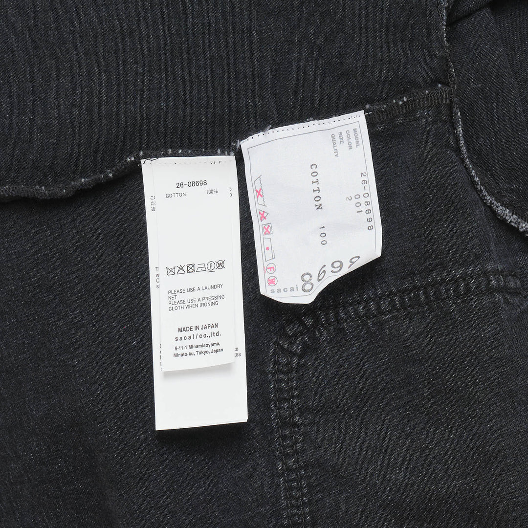 Short Sleeve Denim Shirt