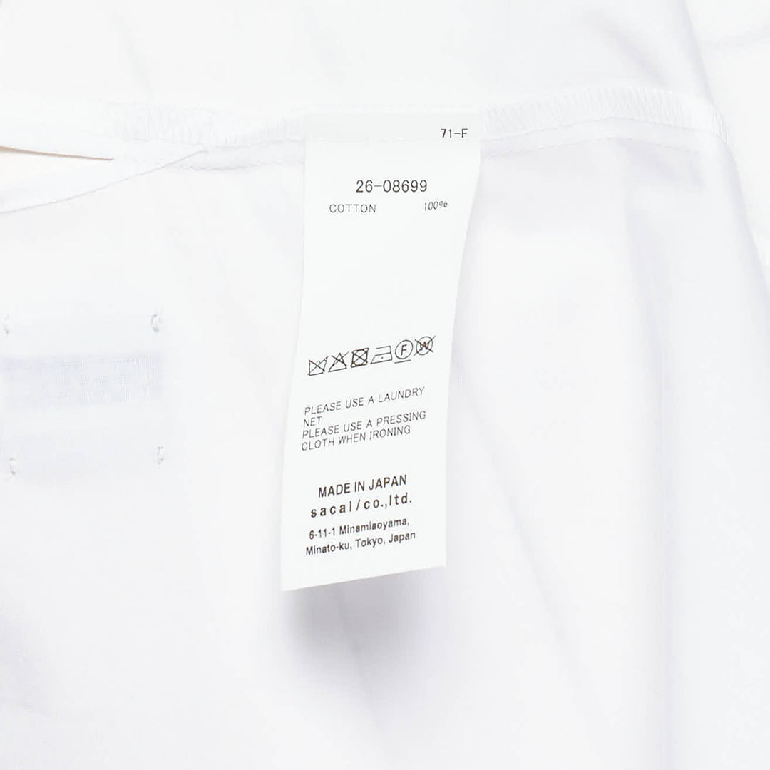 Cotton Poplin Short Sleeve Shirt