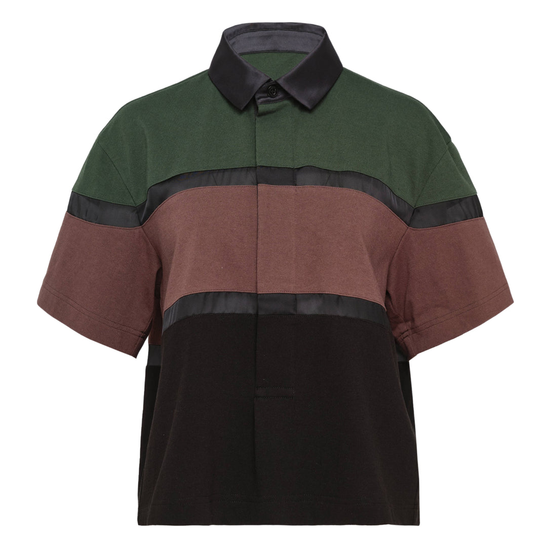 Color Block Short Sleeve Shirt