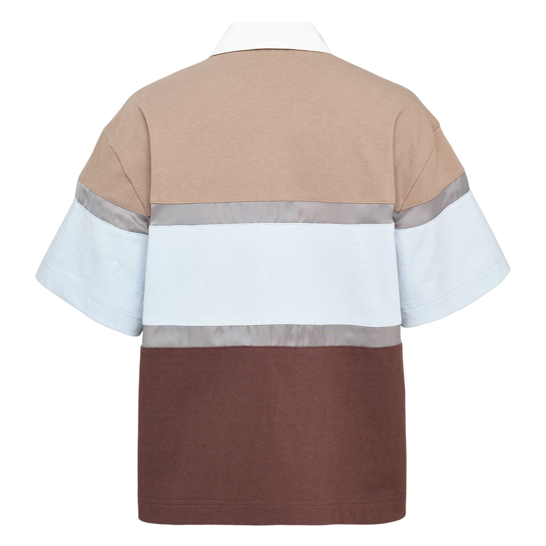 Color Block Short Sleeve Shirt