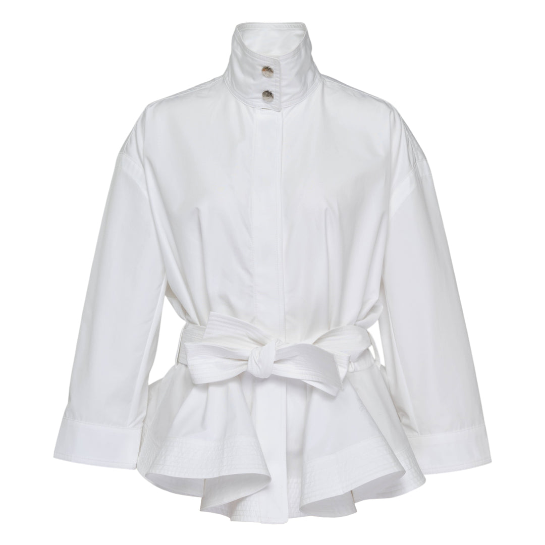 Cabana Woven Belted Blouson
