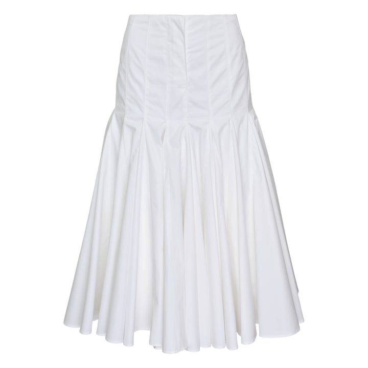 Agave Woven Midi Skirt
