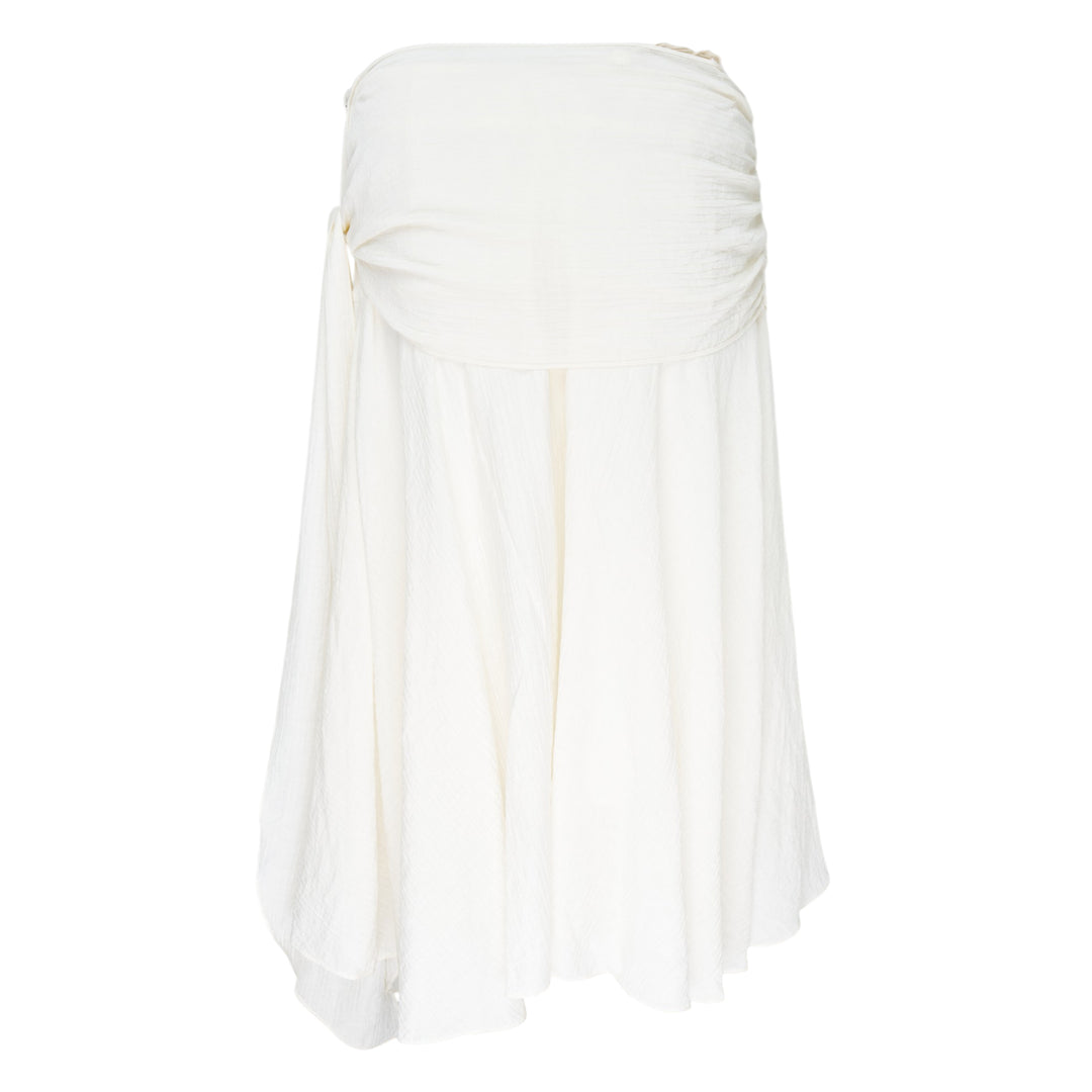 Sunset Drape Midi Skirt