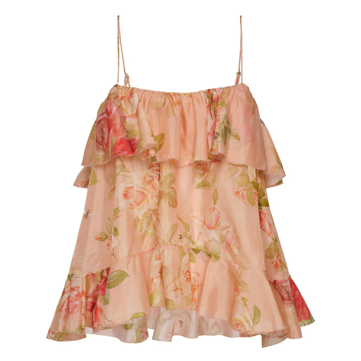 Roselight Frill Cami Top