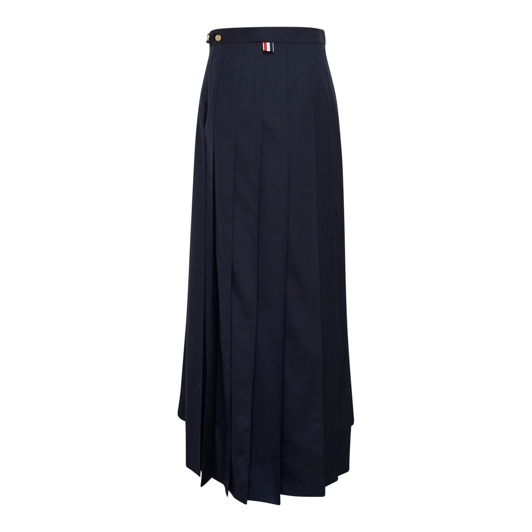 Trouser Length Pleated Skirt