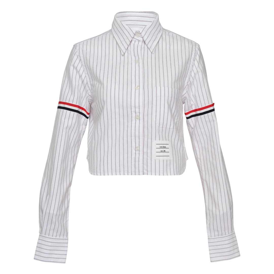 Cropped Button Down Shirt