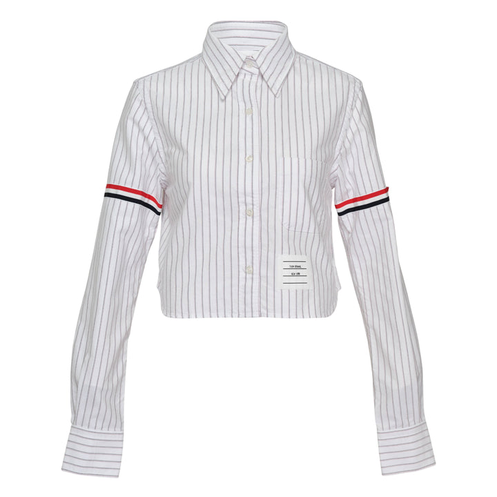 Cropped Button Down Shirt