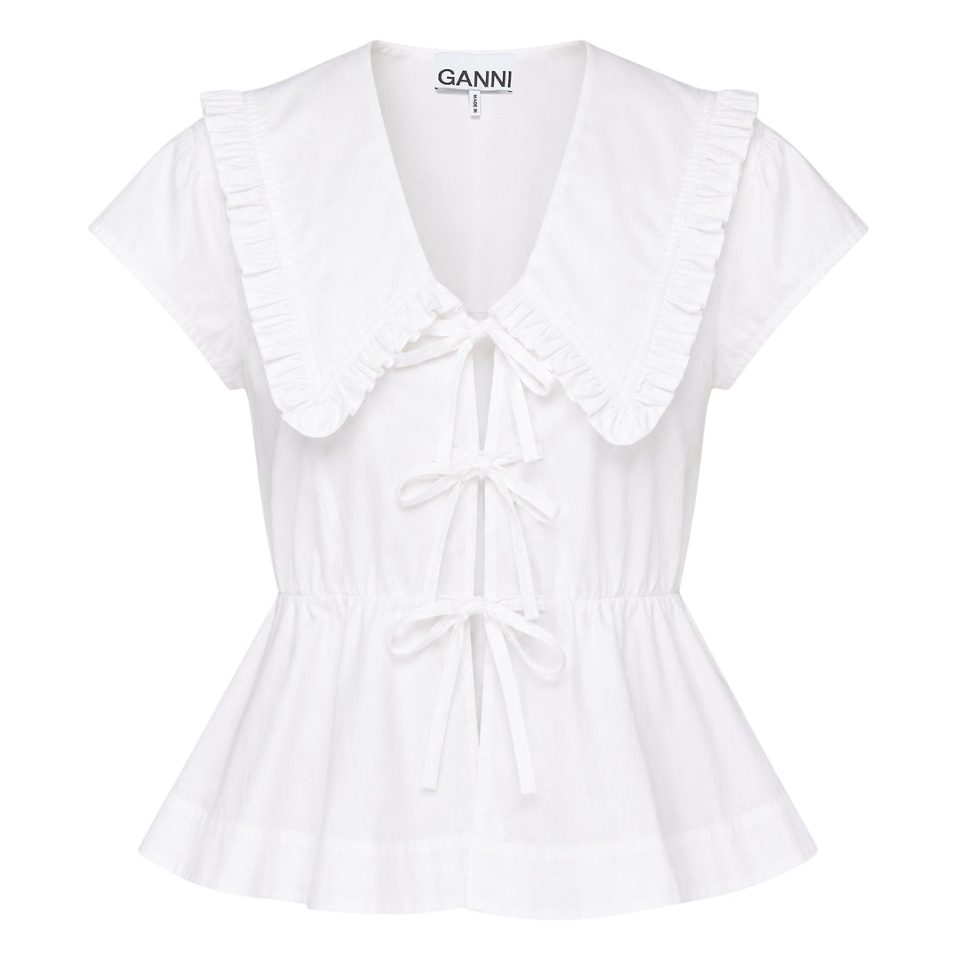 Regenerative Cotton Poplin Blouse