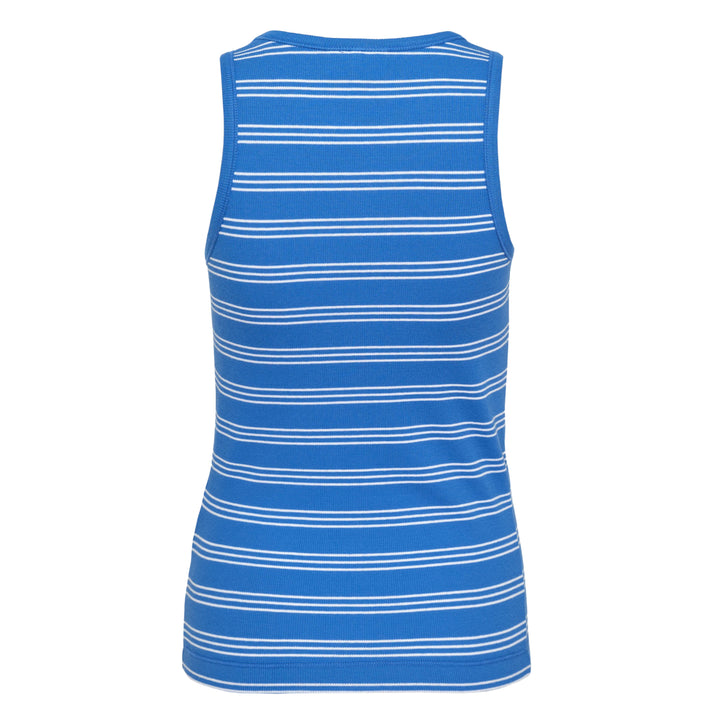 Soft Cotton Rib Stripe Tank