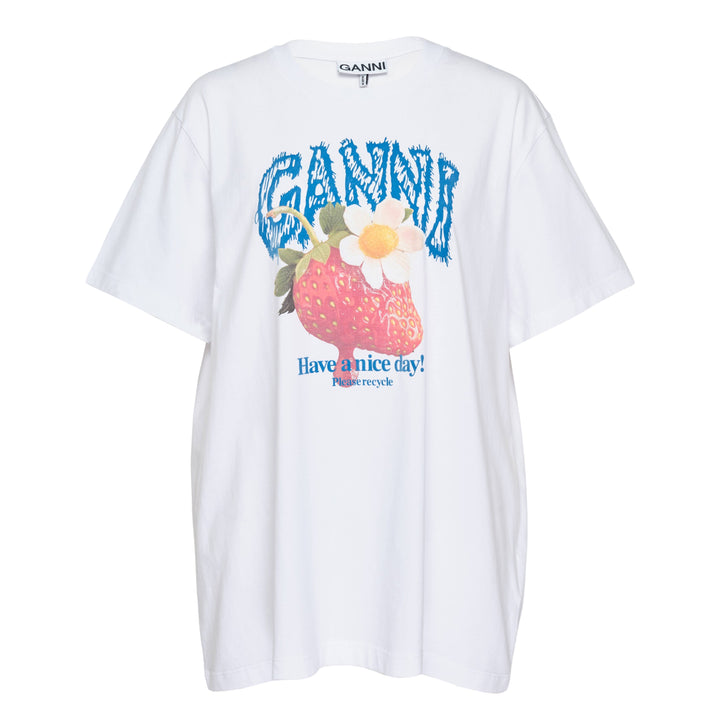 Strawberry Graphic Cotton Tee