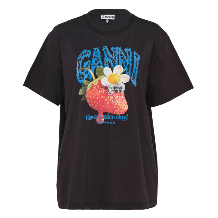 Strawberry Graphic Jersey Tee