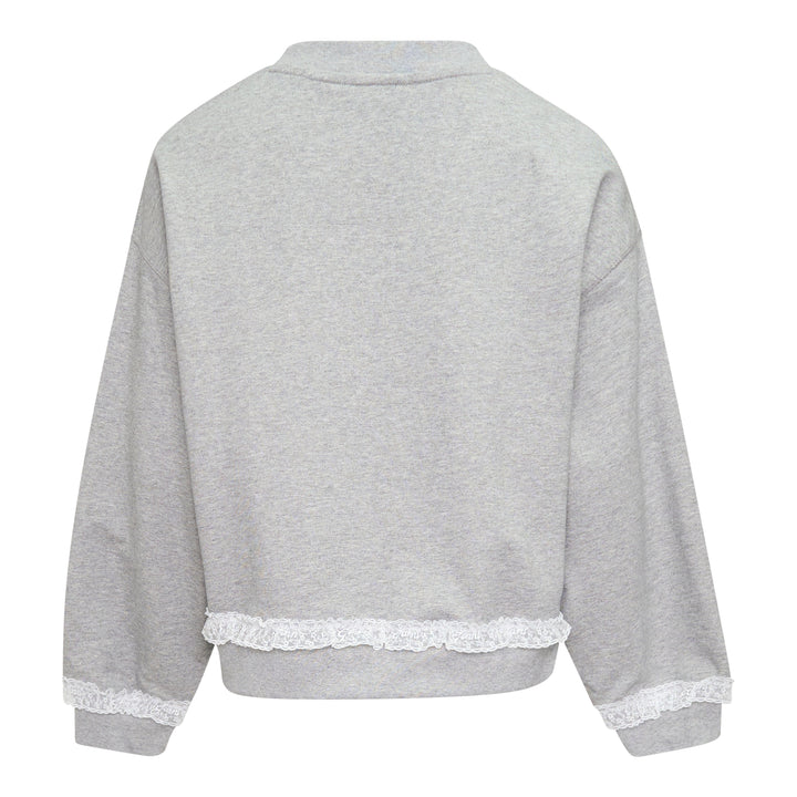 Lace Trim Isoli Sweater