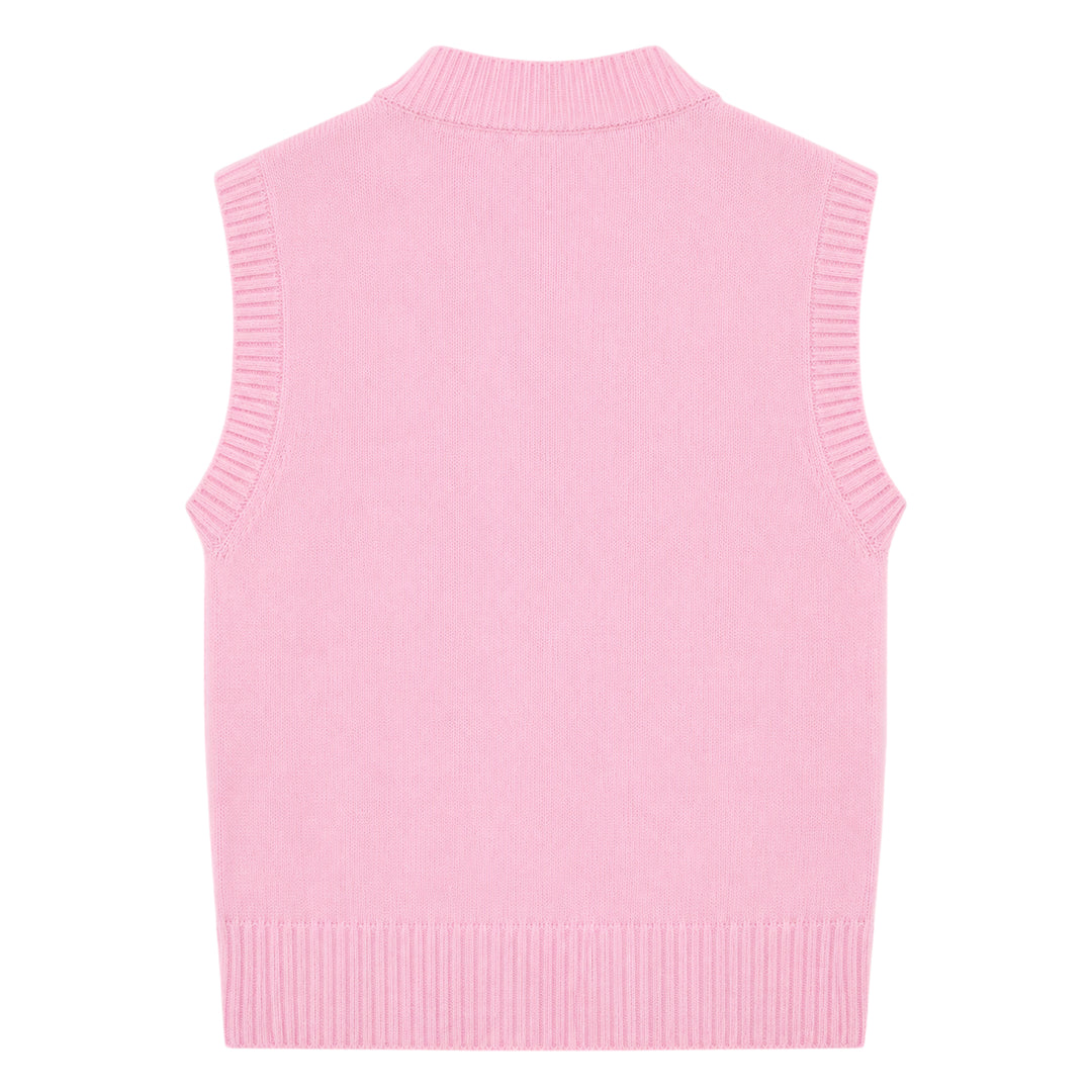 Graphic Wool Vest