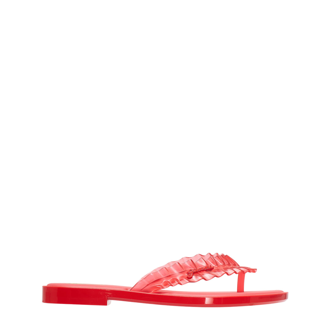 Ruffle Flip Flops