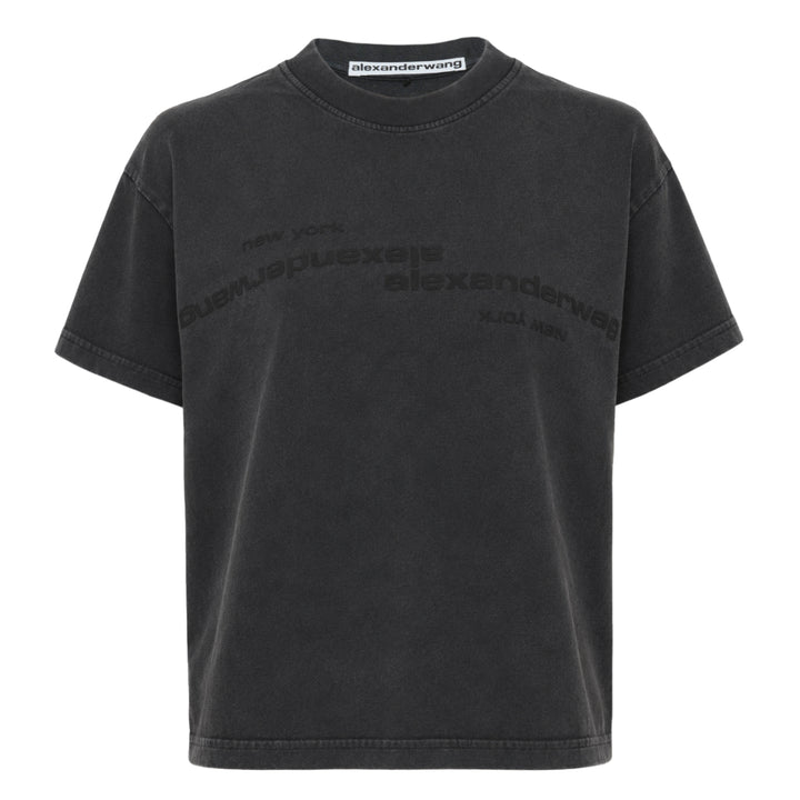 Shrunken Mirrored Logo Tee